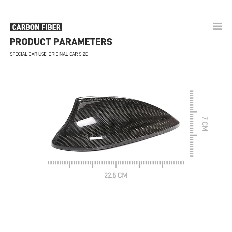 Carbon Fiber Shark FIn (F Chassi/G Chassi)