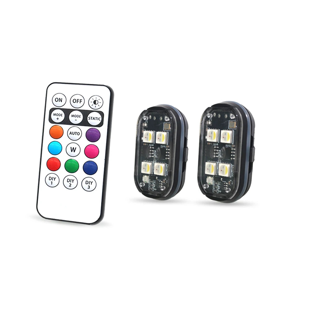 Wireless RGB Lights Universal Fit