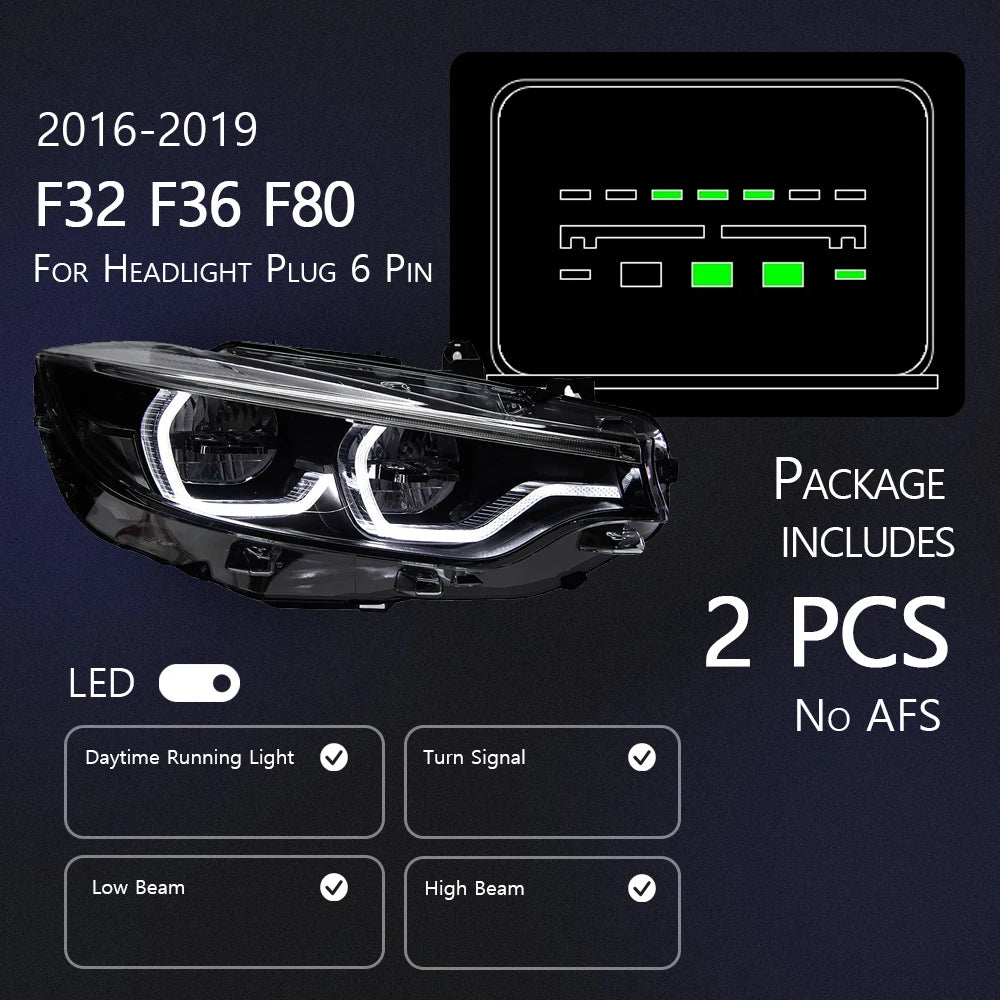 LCI Icon Headlights F32/F36/F80/F82