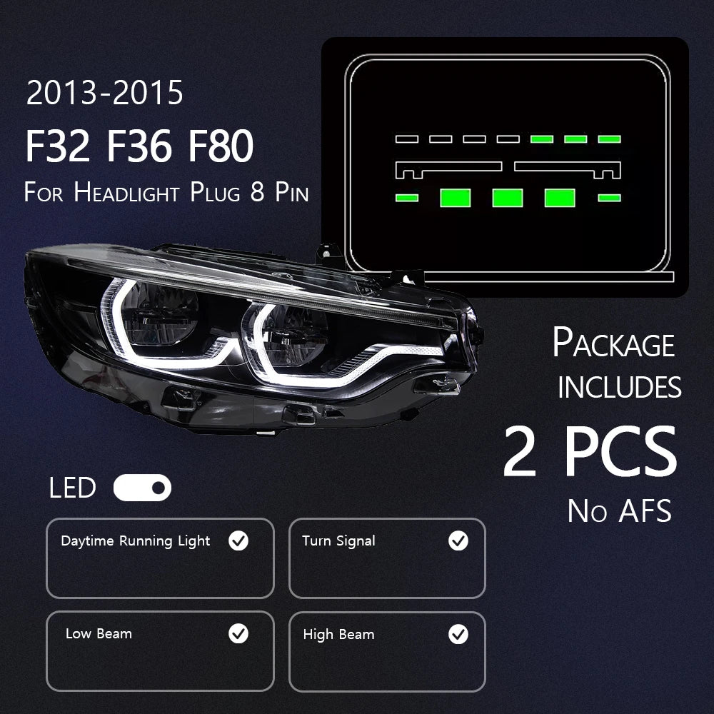 LCI Icon Headlights F32/F36/F80/F82
