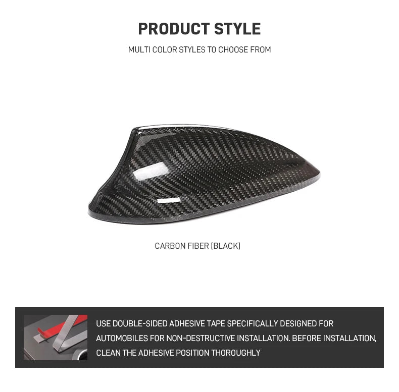 Carbon Fiber Shark FIn (F Chassi/G Chassi)