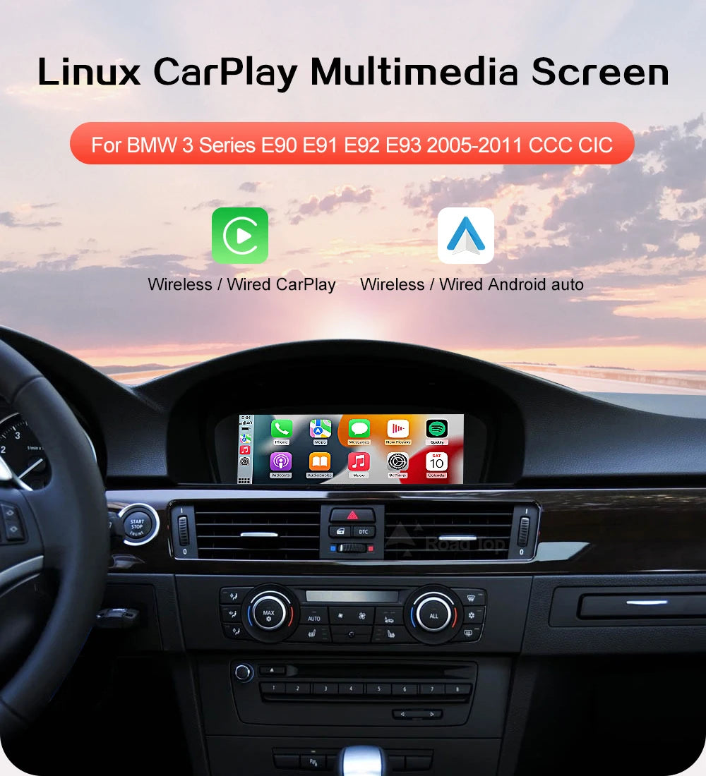 Wireless CarPlay/Android AutoBMW E9X/E6X