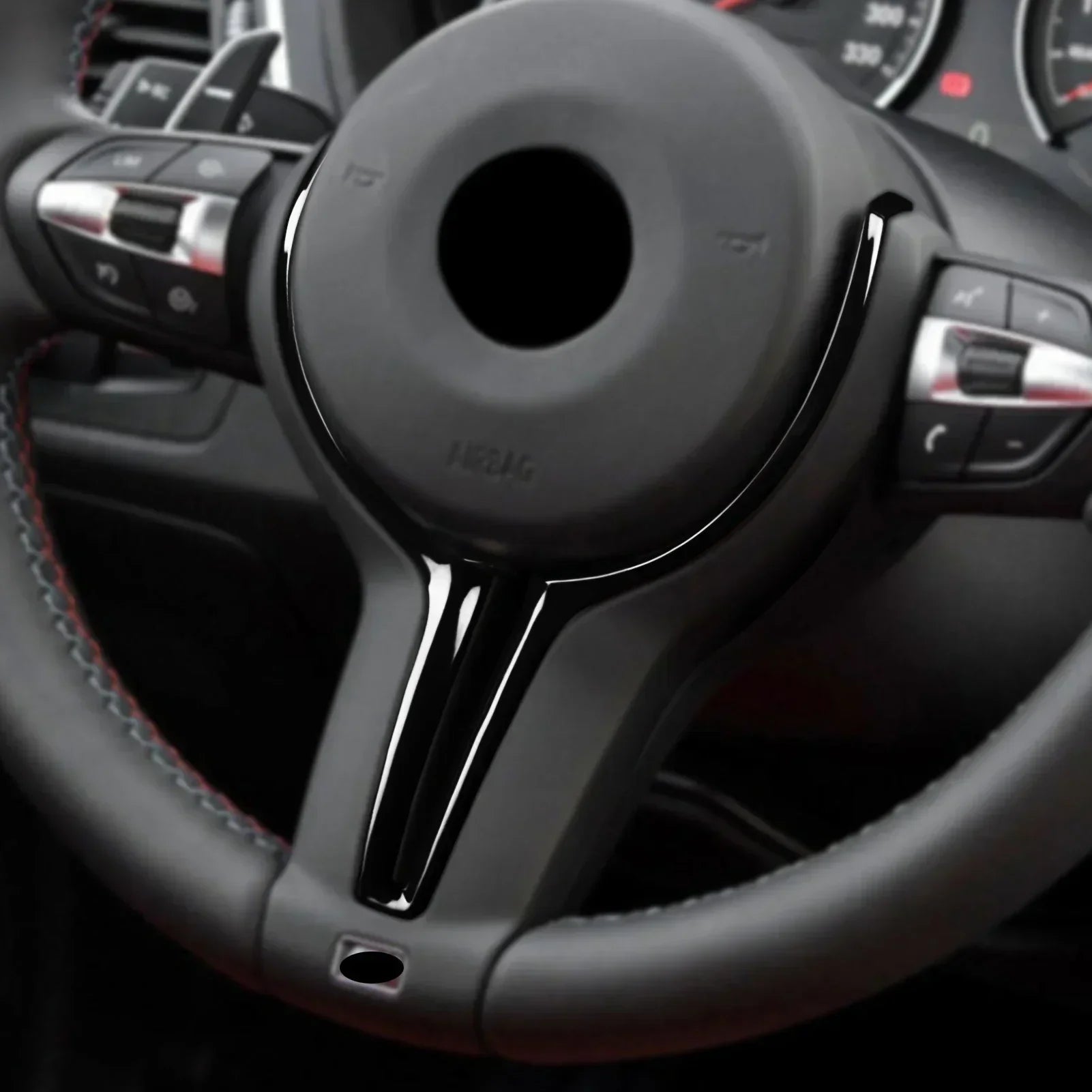 Carbon Fiber Steering Wheel Trim F8X M2/M3/M4