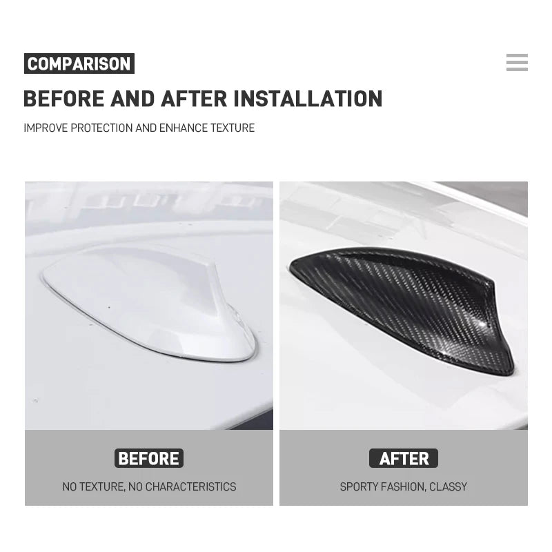 Carbon Fiber Shark FIn (F Chassi/G Chassi)
