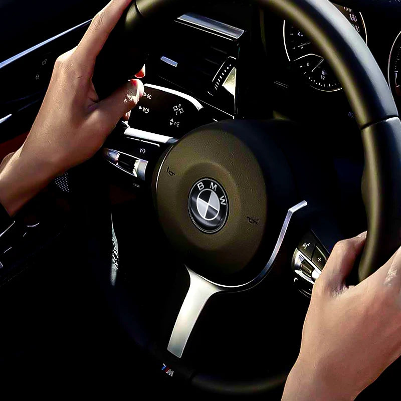 Black BMW Emblems