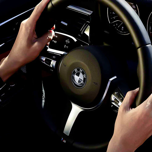 Black BMW Emblems