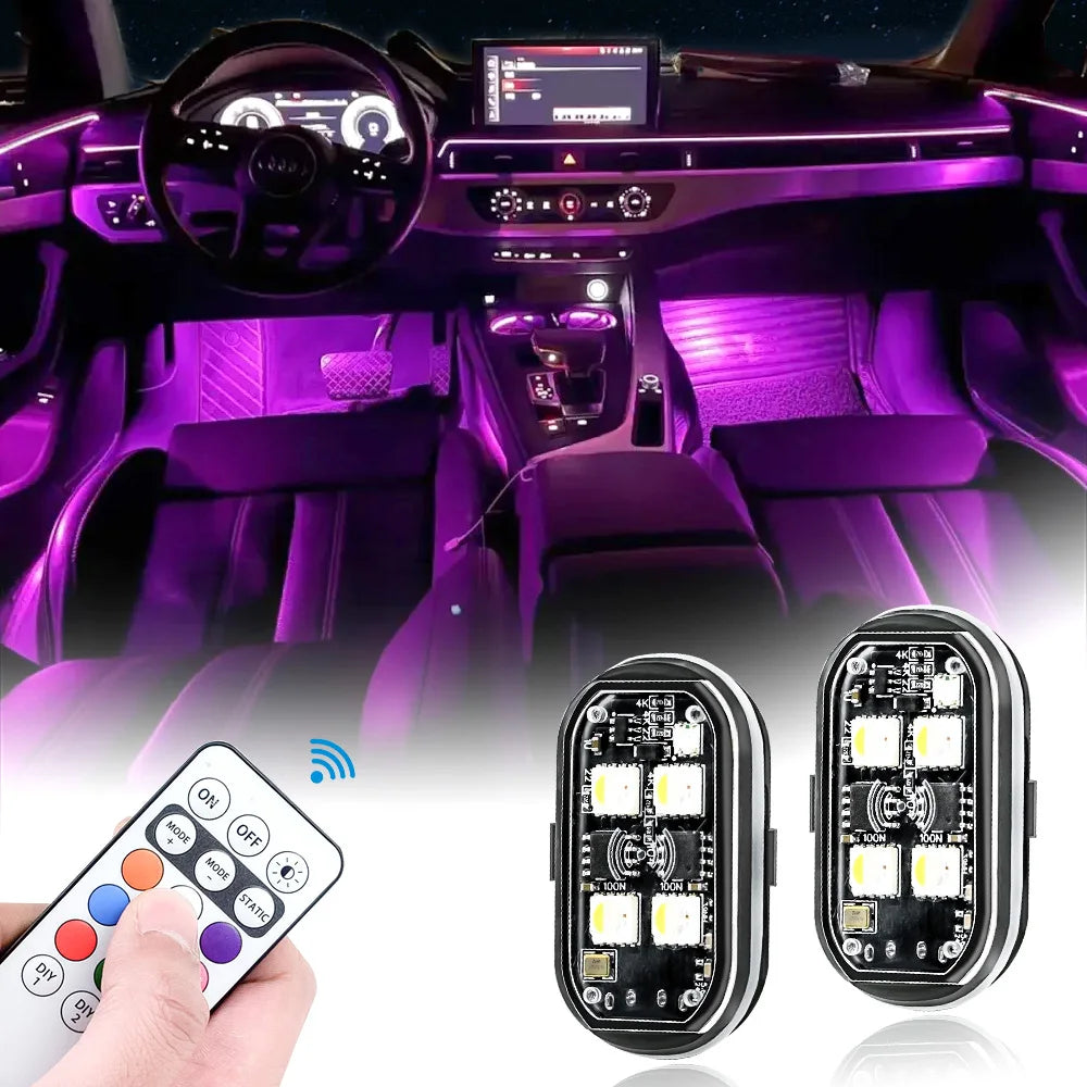 Wireless RGB Lights Universal Fit