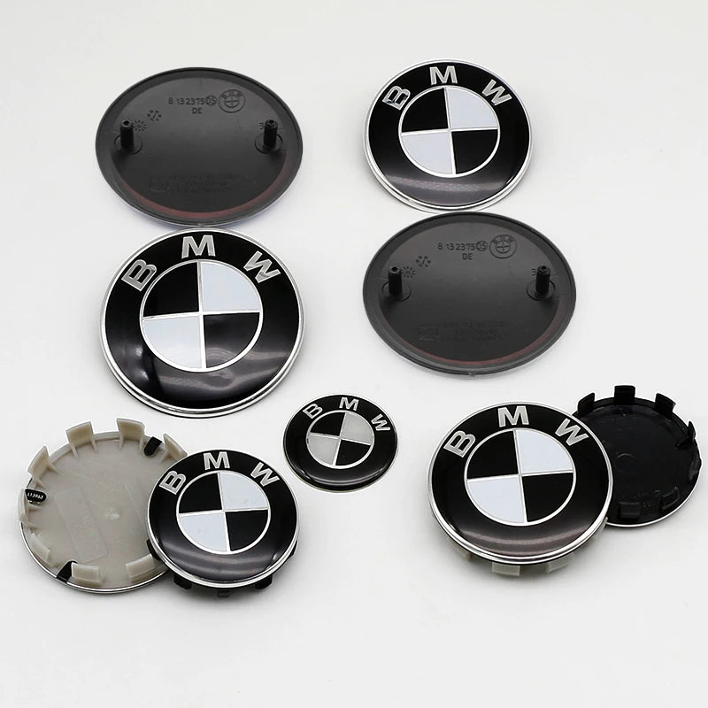Black BMW Emblems
