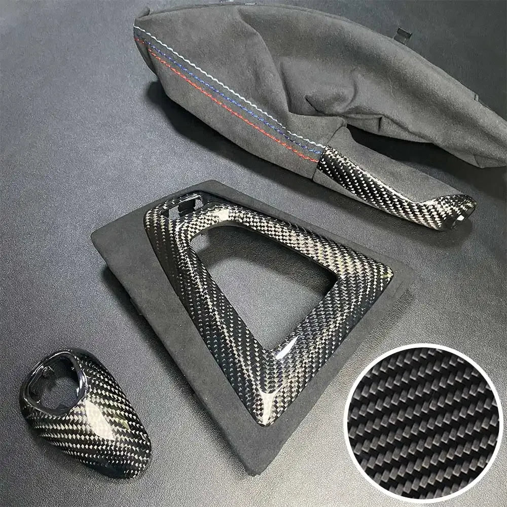 Carbon Fiber Handbrake/Gearknob/Center Console Trim F80/F82/F83