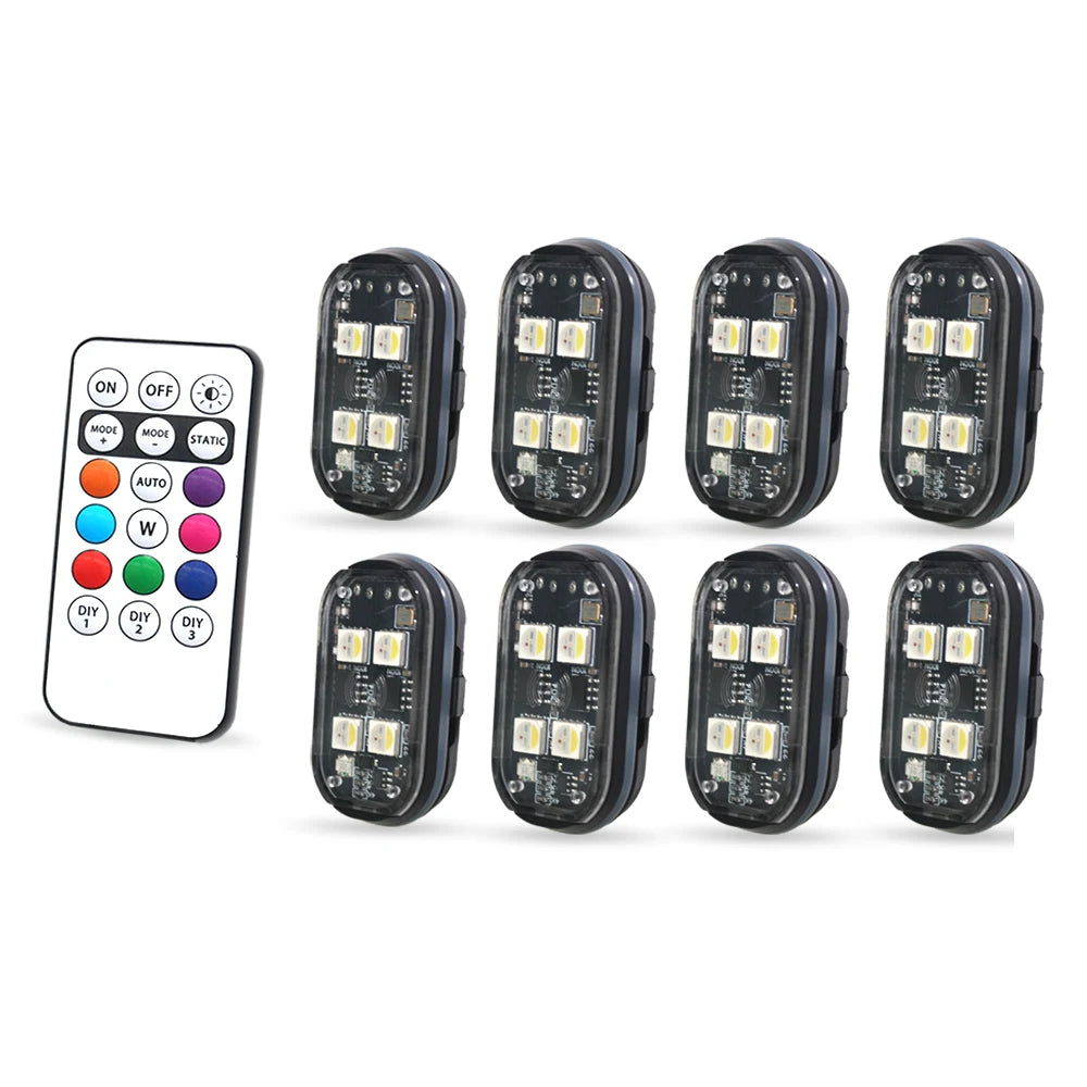 Wireless RGB Lights Universal Fit