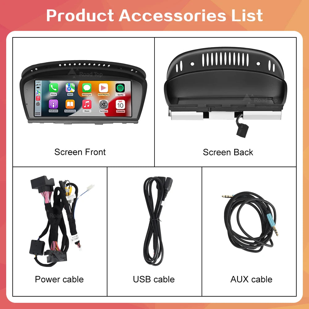 Wireless CarPlay/Android AutoBMW E9X/E6X