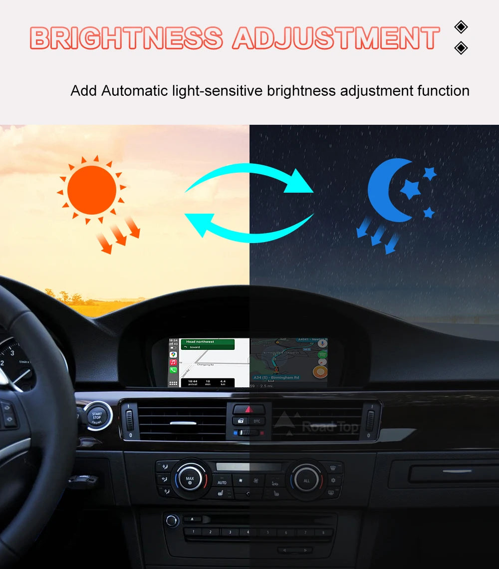 Wireless CarPlay/Android AutoBMW E9X/E6X