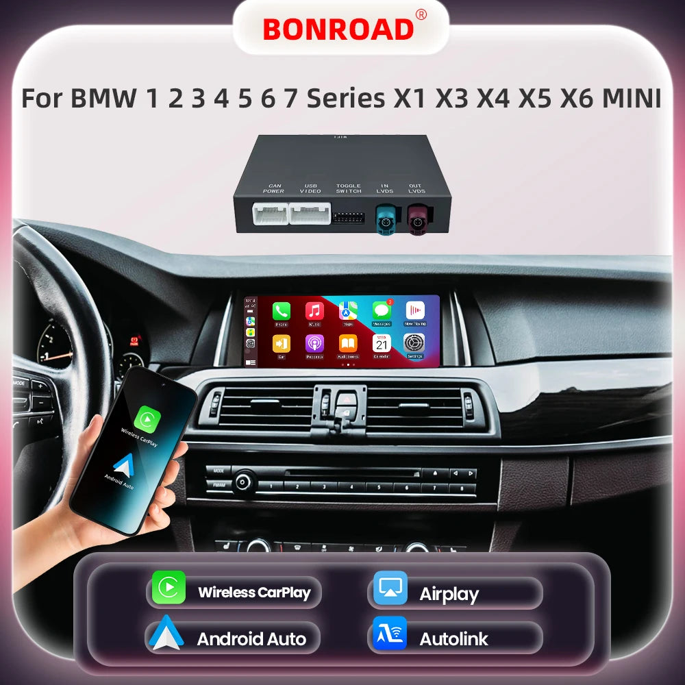 Wireless CarPlay/Android Auto F10/F11