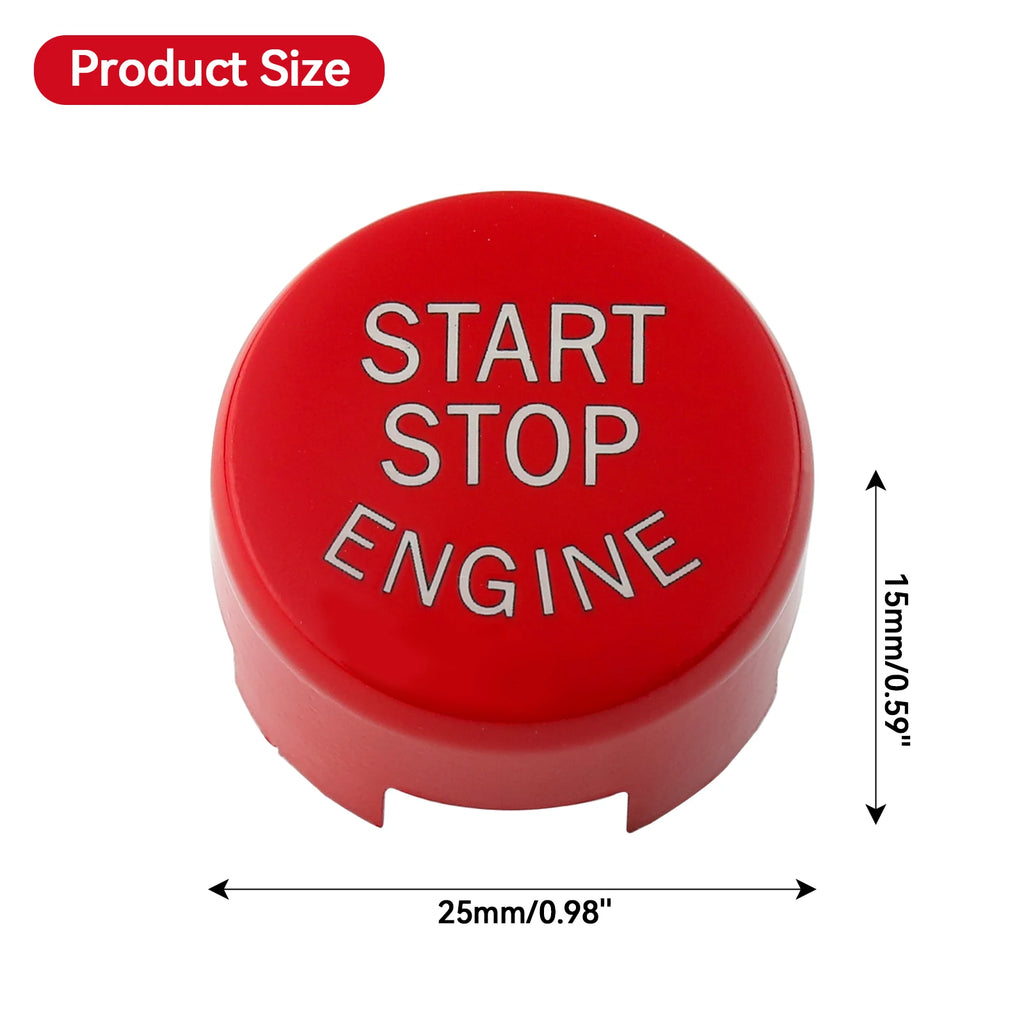 Red Engine Start/Stop Button F-Chassi