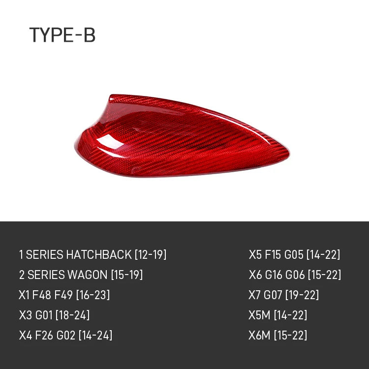 Carbon Fiber Shark FIn (F Chassi/G Chassi)