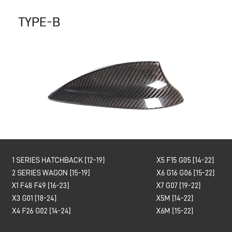 Carbon Fiber Shark FIn (F Chassi/G Chassi)